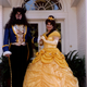 Vice President Gore and Tipper Gore pose for a halloween photo in costume on the front steps of their residence in Washington, D.C., in this White House handout photo. Photo via AP Images.